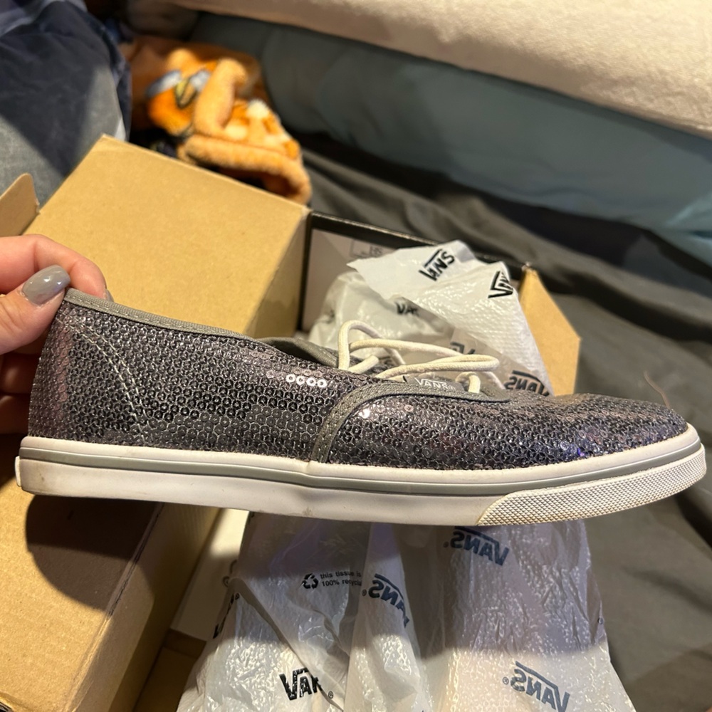 Vans Authentic Lo Pro Frost Grey with White Accents